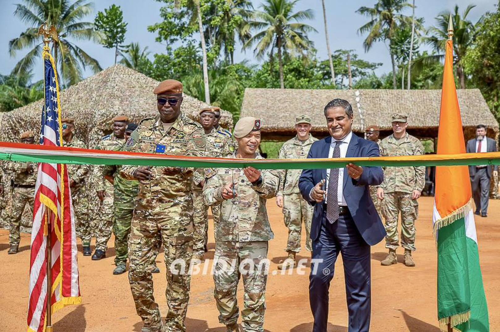 Inauguration of a New Shooting Range for the Ivorian Special Forces in Jacqueville
